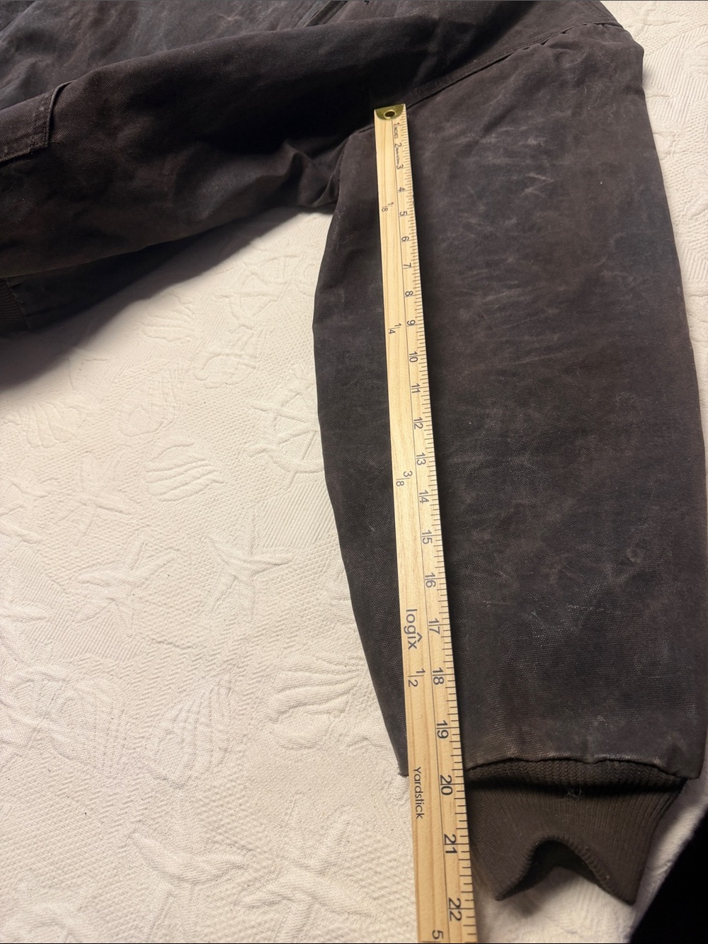 Vintage Carhartt waxed cotton work jacket L - Picture 7 of 13